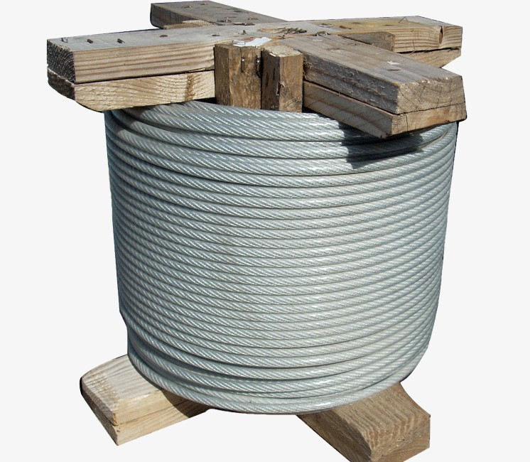 Câble métallique en Métal galvanisé, 3 mm x 75m, 116kg