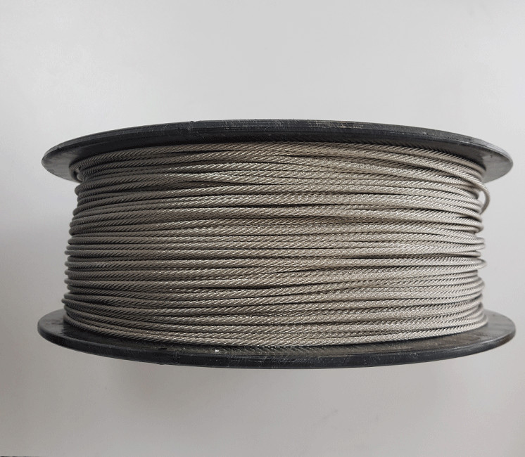 Cable inox 316 L A4 7 x 7 Ø 1,5 mm à 6 mm