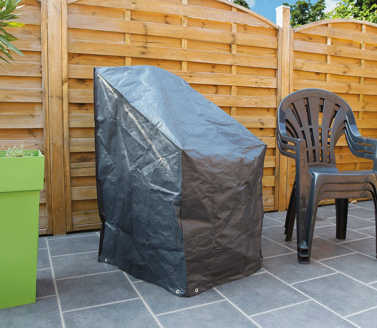 Housse de protection PVC pour chaises de jardin 