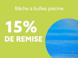 Promo bâche à bulles piscine